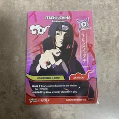 英語版　Naruto Mythos TCG うちはイタチ　WINNER　プロモ