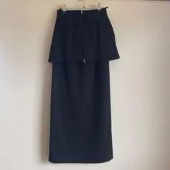 CAPRICIEUX LE'MAGE 2SETレイヤードスカート黒　サイズ36