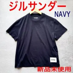 新品正規品　JIL SANDER+　レディースTシャツ　ネイビーＳ　ジルサンダーのサムネイル