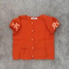 ファミリア 半袖 カーディガン 120cm