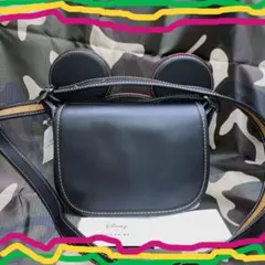 コーチ COACH グローブ カーフ ミッキー イヤー パトリシア サドルバッグ