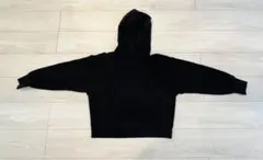 UNIQLO ブラック フード付きパーカー