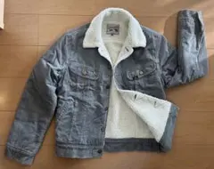 Lee グレー ボアストームライダー襟付きジャケット Mサイズ