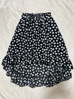 子供服 スカート 花柄 フリル