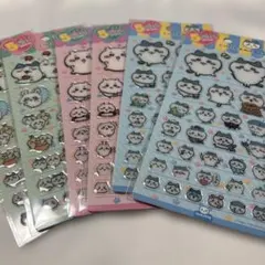 【正規品】 5sizeちいかわ ぷっくりシール 韓国サンリオ6枚セット