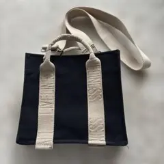 ZARAミニトートバッグ　ショルダーバッグ　ブラック