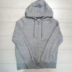 グレー　 フード付き パーカー　Lサイズ　ユニクロ