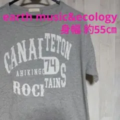 earth music&ecology 半袖Ｔシャツ 半袖カットソー トップス