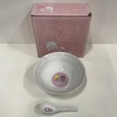 非売品 ウサハナ ラーメンどんぶり&レンゲセット - メルカリ