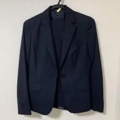 ネイビー ストライプ パンツスーツ