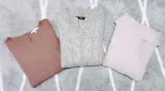 ✨ニット3点セット✨