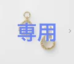 【ここ様専用です】アガット　ドロップ型チャーム