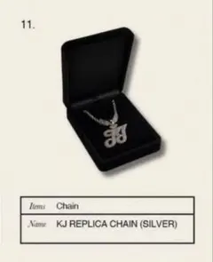 kohjiya武道館KJ REPLICA CHAIN SILVER ネックレス - メルカリ