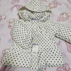 【新品未使用】ダウンジャケット 中綿ジャンパーコート　100　汚れあり