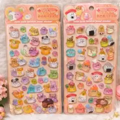 ボンボンドロップシール２枚セット　オバケーヌ　うるちゅるシール２枚　オバケーヌ