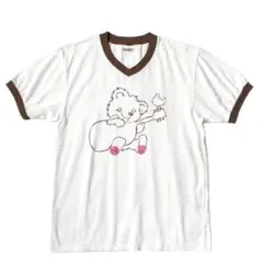 KAPITAL キャピタル　リトルベア　Vネック　リンガーTシャツ　ブラウンのサムネイル