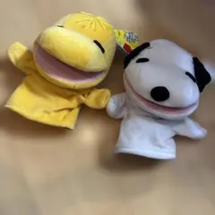PEANUTS スヌーピー＆ウッドストック ハンドパペット