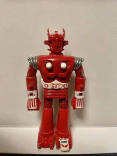 スーパーロボット マッハバロン ソフビ 人形 ブルマァク 当時物 サイズ