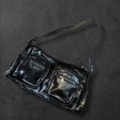 00s y2k 4ポケット ワンショルダーバッグ ギミック　archive