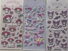 サンリオ シール マイメロ クロミ 海外正規品 サンリオ ライセンスシール