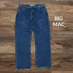t*.様 BIG MACデニムパンツ ジーンズ W36×32US古着 ワークウェのサムネイル