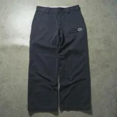 Dickies 別注 ワークパンツ ワイドストレート ルーズフィット ネイビーのサムネイル