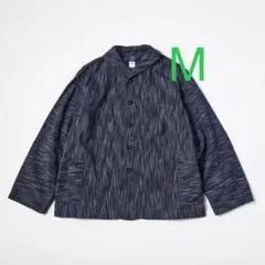 M ☆ Post O'Alls / NAVY-BLU-R ikat indigo