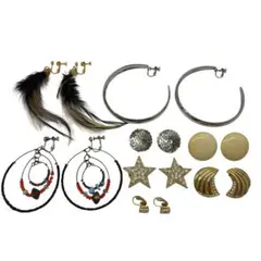 ⭐️28-多様なデザイン イヤリング８点セット