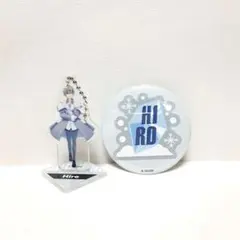 カラフルピーチ　ヒロ　グッズ　アクリルスタンド＆初期ロゴ 缶バッジ　２個セット