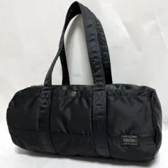 廃盤 希少品✨ PORTER タンカー　ミニボストン ブラック ダッフル L