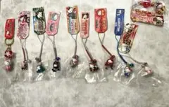 ハローキティ ご当地キティ 根付け　ストラップ 10個セット