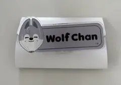 stray kids スキズ　ウルフちゃん　バンチャン　ネームバッチ