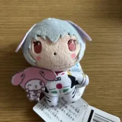 エヴァンゲリオン×サンリオ キャラクターズ　綾波レイ マスコット