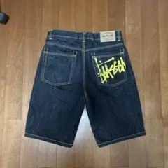 メルカリ内最安値STUSSY 00s デニム ハーフパンツ32ストリートY2kのサムネイル