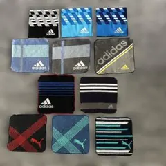 adidas & Puma ハンカチ 11枚セット❷