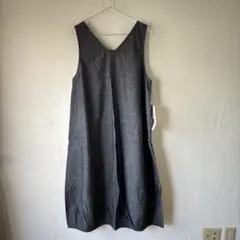 【新品】SEASON REASON グレーデニム サロペット Lサイズ