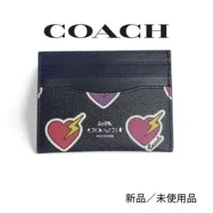 COACH ハートと稲妻のカードケース (セール)