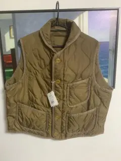 45r　ナイロンリップの908ベスト ブラウン サイズ：3（45アール）