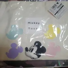 ミッキーマウス マスコット付きトートバッグ