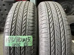 195/80R15夏タイヤ2本セット25年ブリヂストンDUELER H/L - メルカリ