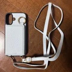 iPhone16スマホケース紐付き