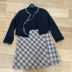 美品　ミキハウス　フォーマル　ワンピース　女の子 120 お出かけ着　お値下げ中