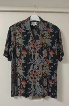 Schott Bros アロハシャツ イーグル総柄 ブラウン - メルカリ