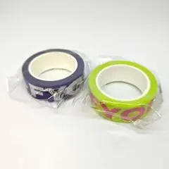 B'z FYOP+ 会場限定ガチャ マスキングテープ 紫&黄 2個セット 新品