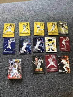 プロ野球 サイン入りカードセット