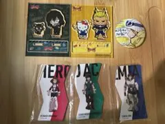 ヒロアカ アクスタ サンリオ 缶バッジ マグネット