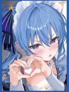 ホロライブ 星街すいせい ハート スリーブ Vtuber すいちゃん r_bのサムネイル