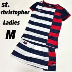 セントクリストファー テニスウェア 上下セットアップ ユニフォーム レディースM