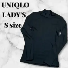 UNIQLO レディース タートルネック ブラックLADY'S Sサイズ