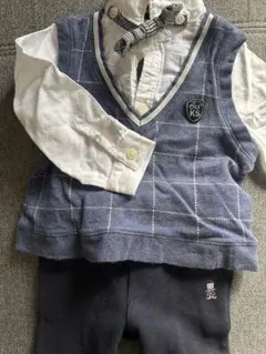 美品フォーマル ベスト シャツ レギンス セット
